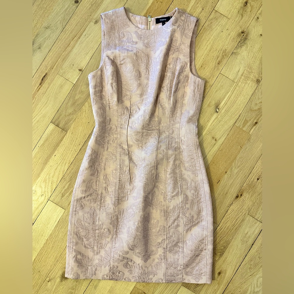 Gorgeous Theory Dress, Light Pink, Size 4